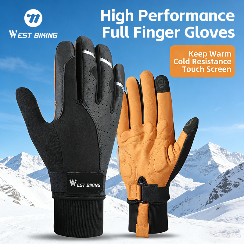 Cycling Gear Lycra - WEST BIKING Winter Warm Cycling Gloves