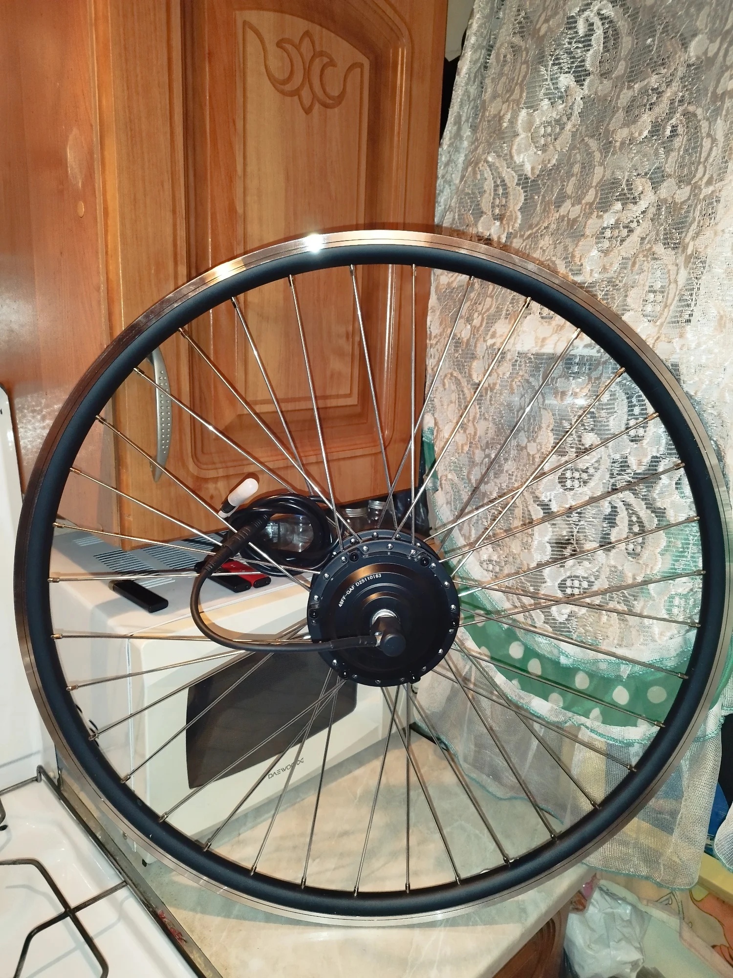 Cycling Gear Display - 500W Electric Bike Conversion Kit 20in