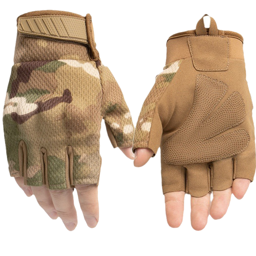 Cycling Gear Display - Men Riding Gloves Cycling Bike Half