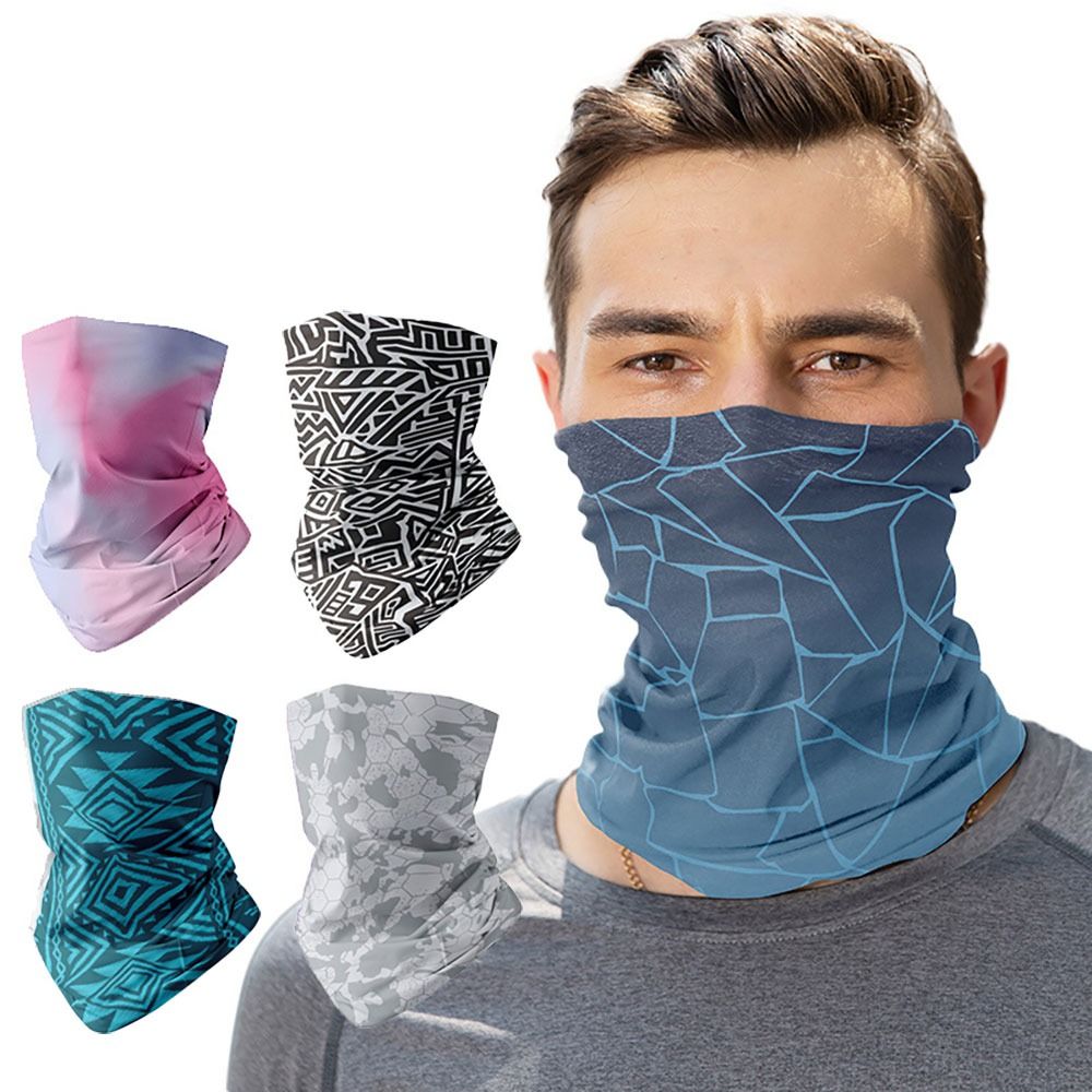 Cycling Buff Neck Warmer - Types Scarf Cool Sports Tube Bandana