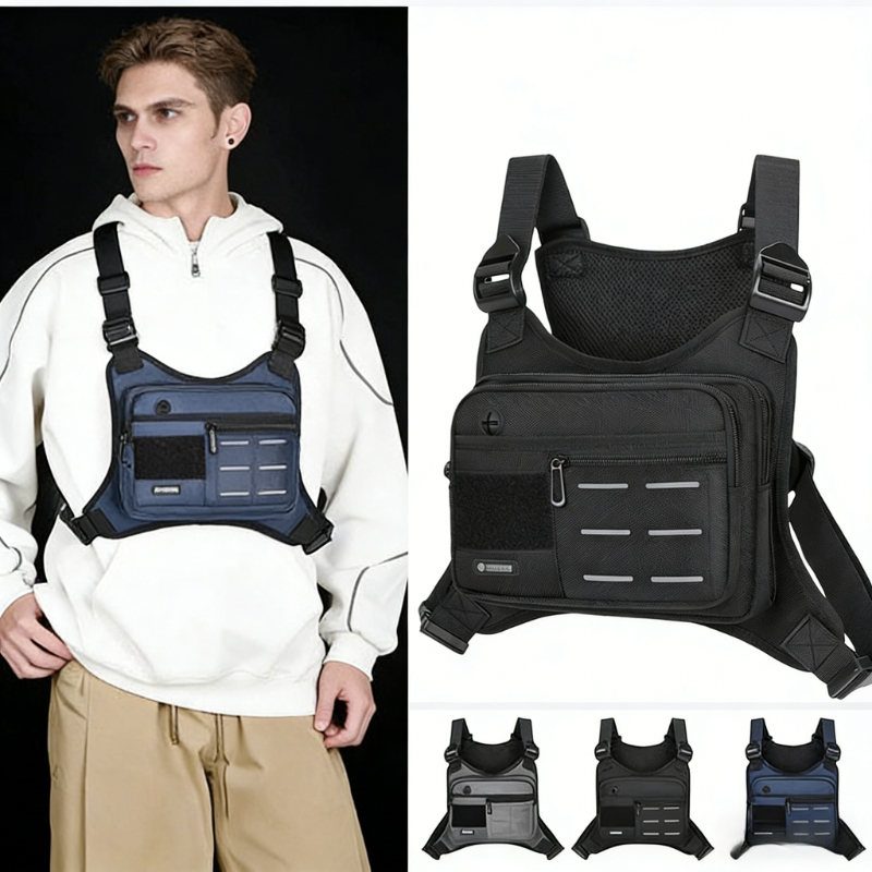 Men's Tactical Chest Rig Bag W - Cycling Gear Tote recensione e prezzo