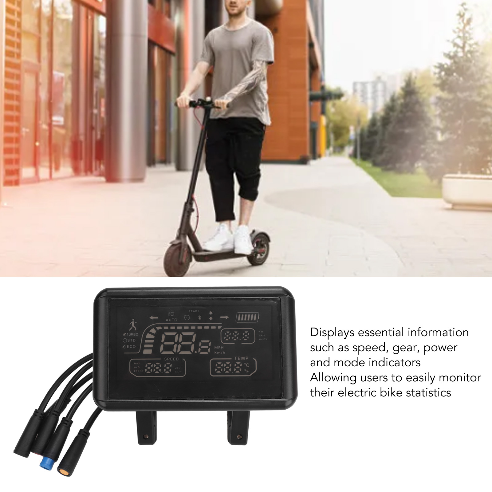 Electric Bike Panel Speed Gear - Cycling Gear Display recensione e prezzo