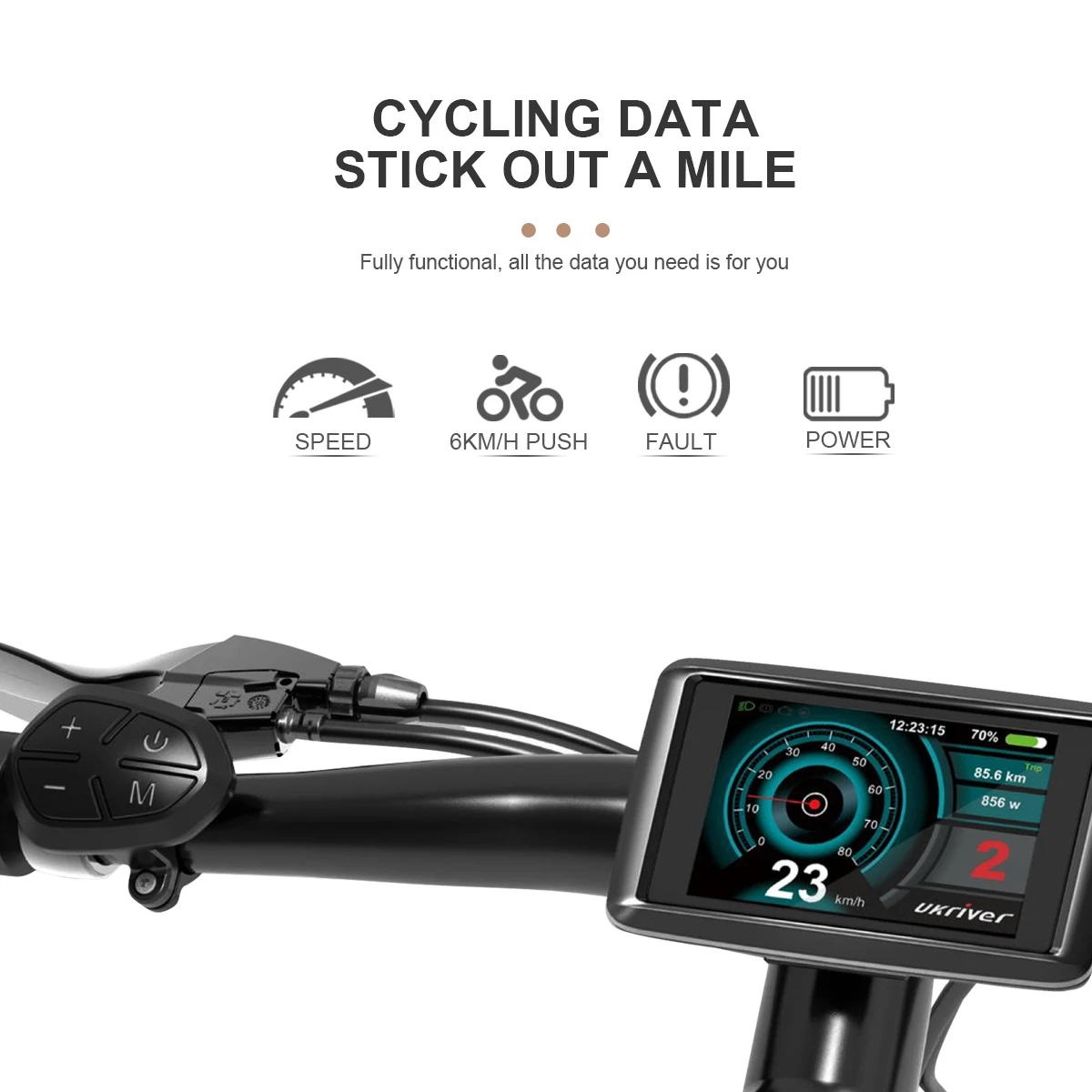24V-72V UKC1/UKC1+ Colour Disp - Cycling Gear Display recensione e prezzo