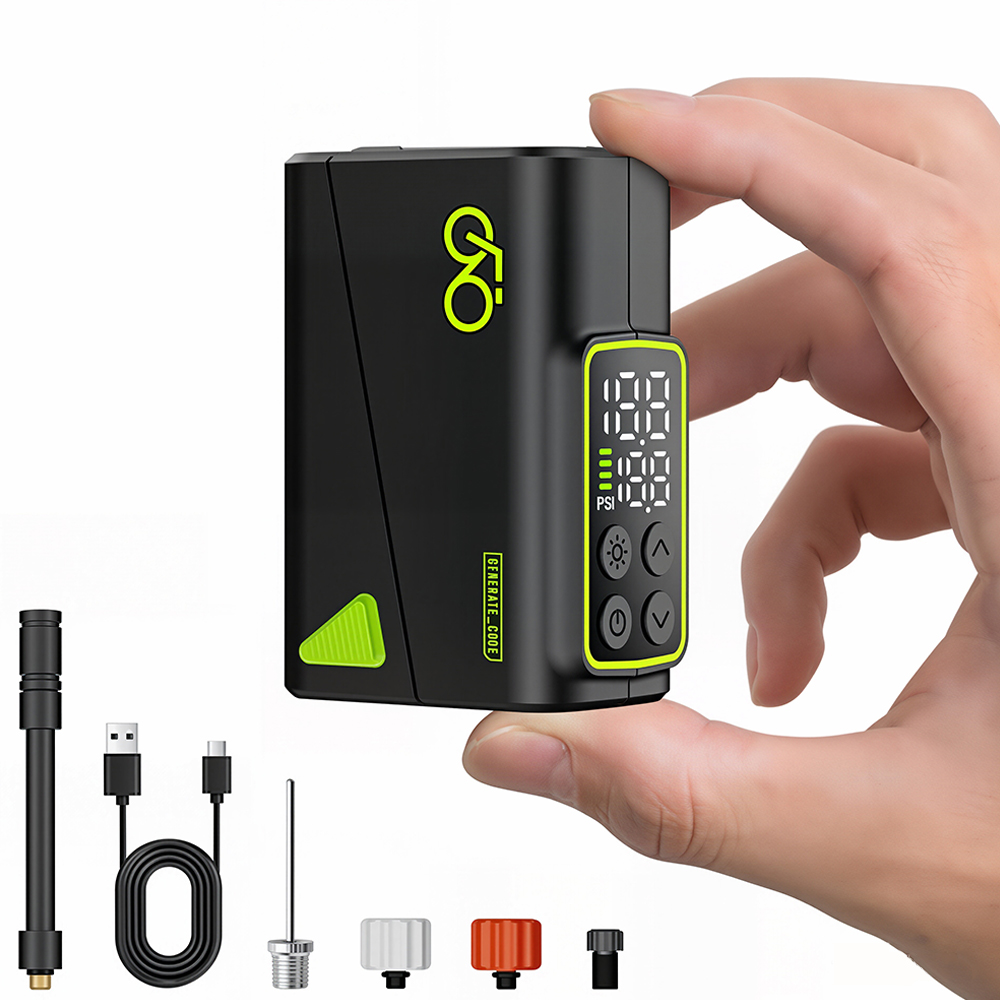 Electric Bicycle Tire Pump Min - Cycling Gear Display recensione e prezzo