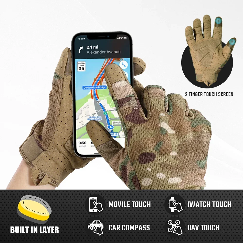 Tactical Gloves Touch Screen O - Cycling Gear Display recensione e prezzo
