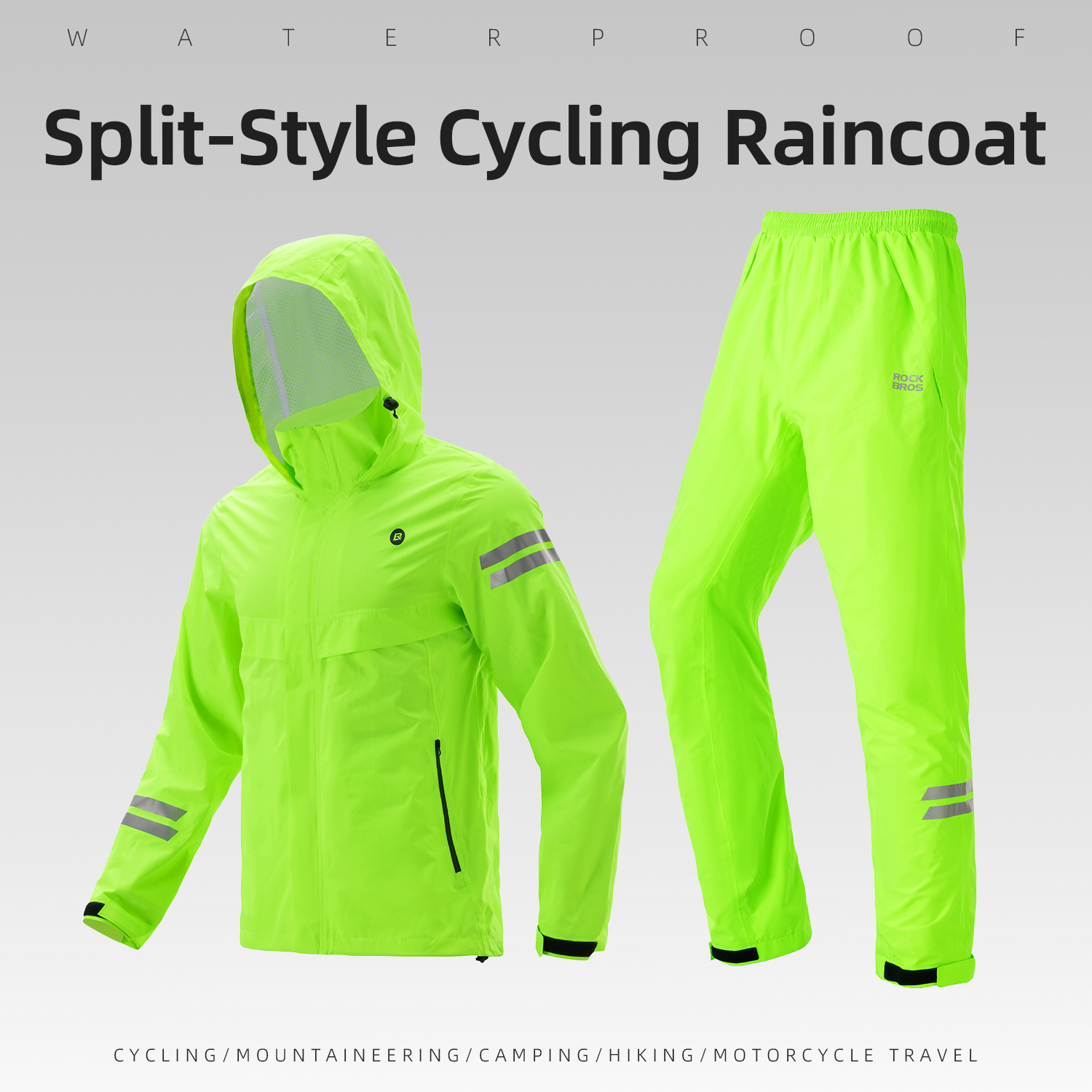 ROCKBROS Cycling Raincoat All- - Cycling Gear Lycra recensione e prezzo