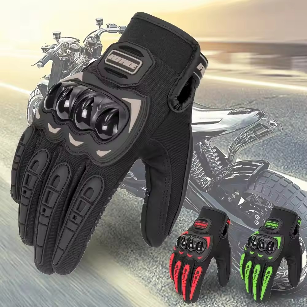 Motorcycle Gloves Men Touch Sc - Cycling Gear Display recensione e prezzo