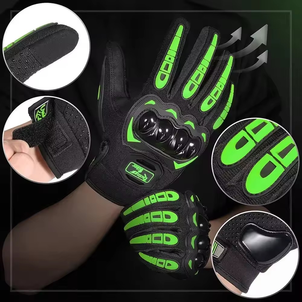 Motorcycle Gloves Men Touch Sc - Cycling Gear Display recensione e prezzo