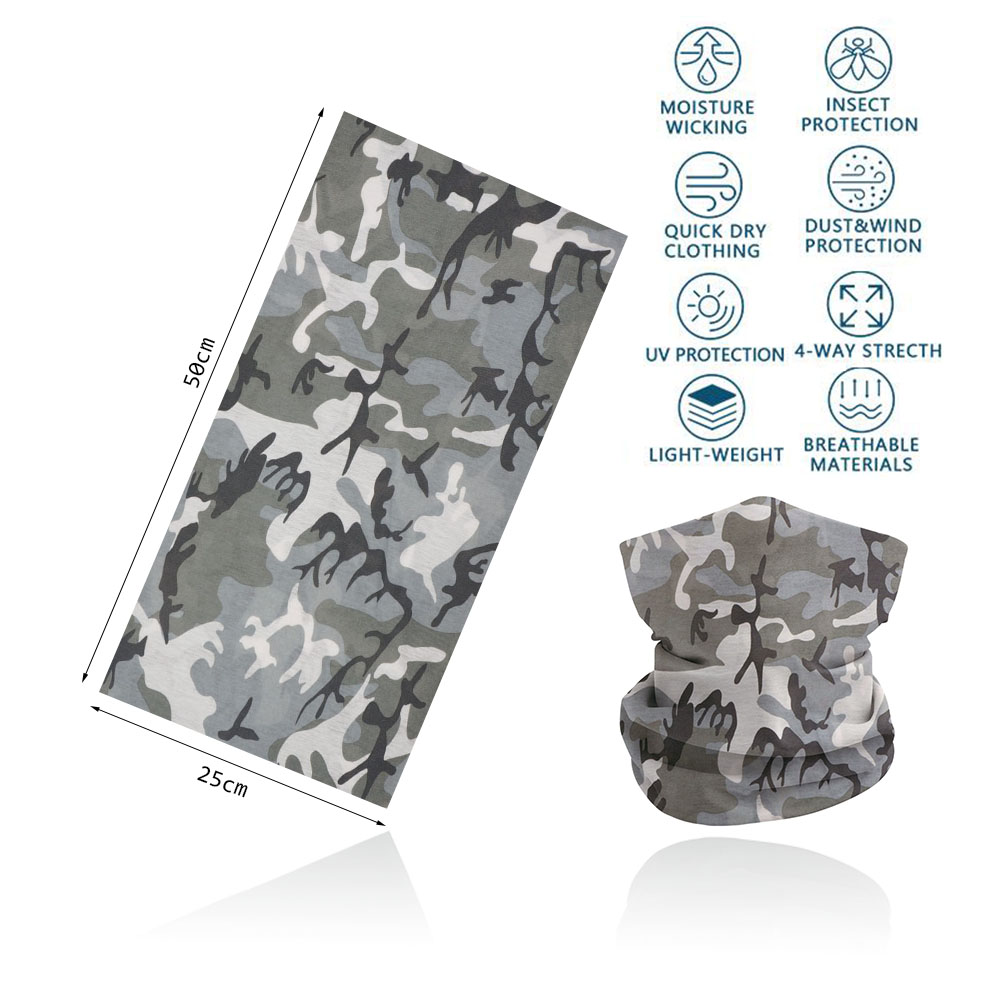 Camouflage Bandana Shemagh Sea - Cycling Gear For Sale recensione e prezzo